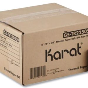 (TR225050) - Register Roll - 2.25" Thermal, 1 ply, 50'/roll (50 rolls/cs)