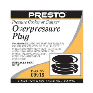 Overpressure Plug for 1780 Pressure Cooker