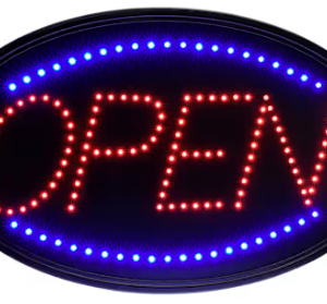 LED Open Sign, 14"x23" (Replaces item # 20002)