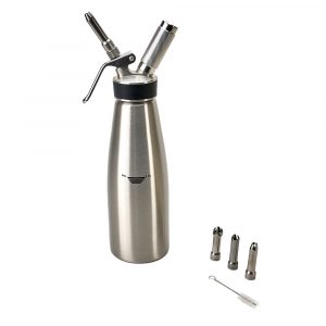 Stainless Whipped Cream Dispenser- NSF, 1.0L