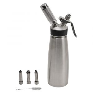 Stainless Whipped Cream Dispenser- NSF, 0.5L(replaces item # 90062)