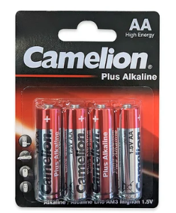 Camelion AA Batteries- 4 Pack Carded