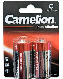 Camelion C Batteries- 2 Pack Carded