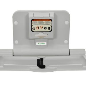 Horizontal Baby Changing Station, Powder Gray, ea (replaces BCT-PG)