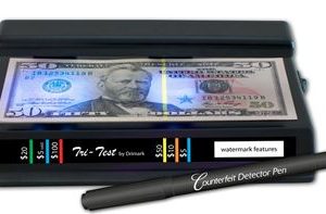 Tri-Test Counterfeit Detection System (Batteries included)
