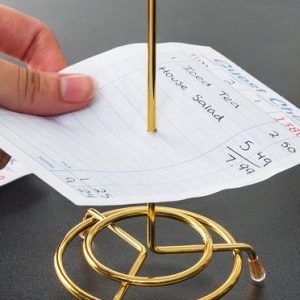 6" High Brass Check Spindle