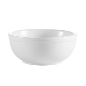 Brite White 10 oz. Nappie, dz.(packed 3dz). (Priced by Dozen)