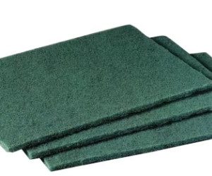 Green Heavy Duty Scouring Pad, pkg/10