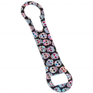 V Bottle Opener- Skull