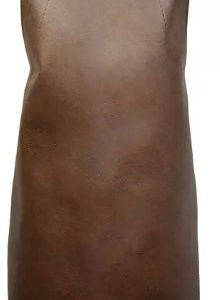 Vinyl Bib Apron Brown