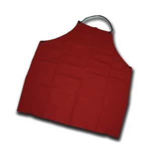 Nylon Apron 36 X 42, Red, ea