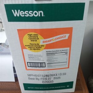 Fry Oil Canola - 35lb