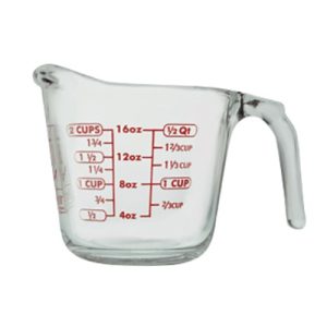 16oz. Open Handle Measuring Cup (4/cs)