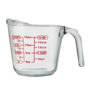 8oz Open Handle Measuring Cup (4/cs)